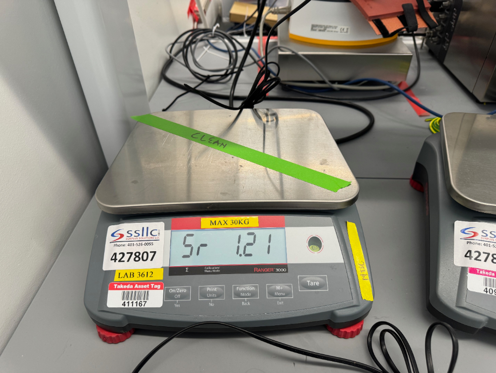 Image of Ohaus Ranger 3000 Digital Scale